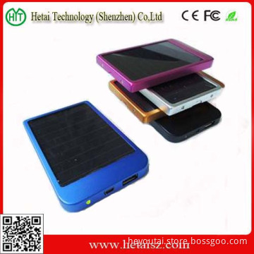 2600mAh Solar Power Bank for Smart Phonewith Different Colors for Your Choice